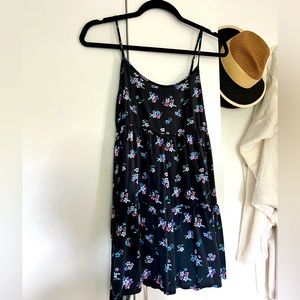 AE | Floral Mini Dress with Open Back
